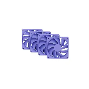 HYTE FAN- -FA12-TM-4 computer cooling system Processor 12 cm Violet 4 pc(s)