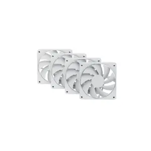 HYTE FAN- -FA12-WW-4 computer cooling system Computer case 12 cm White 4 pc(s)
