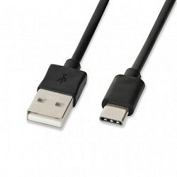 USB kabel IBOX IKUMTC (crna, 1 m, USB 3.2 Gen 1, USB A, USB C)