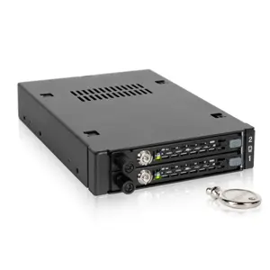 Icy Dock MB492SKL-B drive bay panel Black