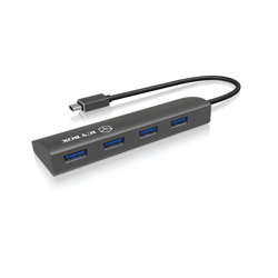 Icybox IB-AC-6405C USB-C hub to 4x USB-A