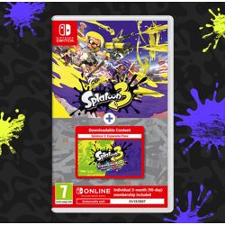 Igra za NINTENDO Switch Splatoon 3 + EXP. PASS + 3M NSO
