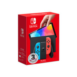 Igraća konzola NINTENDO SWITCH OLED plavi / crveni Joy-Con
