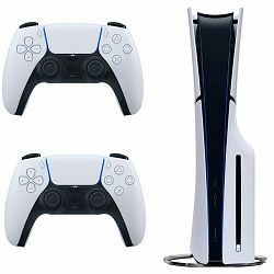 Igraća konzola PLAYSTATION 5 Slim D chassis + PS5 Dualsense Wireless Controller (BluRay disc, 2x kontroler)