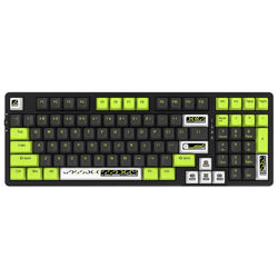 Igraća tipkovnica VGN V98Pro V2 (crno/zelena - Nubani Source, US)