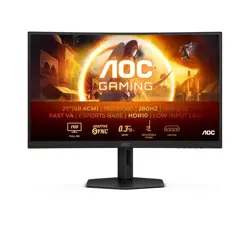 Gaming monitor AOC C27G4ZXU VA Curved (27", zakrivljen, VA, 240Hz, 1ms, crna)