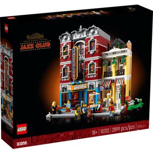 Igračka LEGO Jazz klub ICONS 10312 (set za slaganje, 3.000+ komada, za dob 18+)