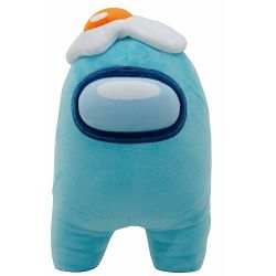 Igračka YUME Among Us 12" Plush-Series 2 Cyan with Egg Hat