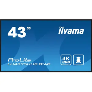 IIYAMA 108cm  (43") LH4375UHS-B1AG 16:9 DVI+HDMI+USB IPS retail