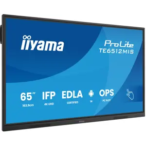 IIYAMA 163.9cm(65") Touch TE6512MIS-B4AG