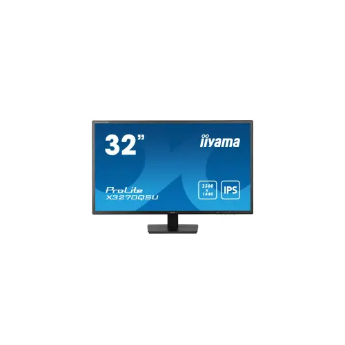IIYAMA 32" (80cm) Prolite X3270QSU-B1 2560x1440 100Hz, IPS, 250 cd/m2, 1200:1, 3ms, HDMIx1, DPx1, USBx3