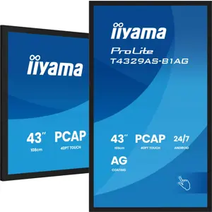 IIYAMA 42.5" T4329AS-B1AG 16:9 M-Touch Monitor