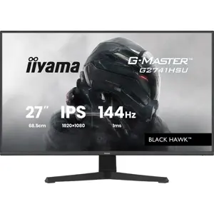 iiyama G-MASTER Get ahead with the 27" G2741HSU Black Hawk monitor with IPS Panel Technology and 1ms MPRT