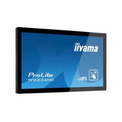 IIYAMA Monitor 21,5" PCAP Bezel Free 10P Touch with Anti-Fingerprint coating, 1920x1080, IPS panel, VGA, DisplayPort, HDMI, 305cd/m2 (with touch), Through Glass (Gloves) mode, 1000:1, 8ms, USB Touch I