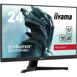 IIYAMA Monitor LED G2470HSU-B6 Fast IPS 1920 x 1080 @180Hz 0.2ms 300 cd/m² 1000:1 HDCP HDMI DP 4xUSB Hub 3.2 tilt