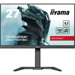 IIYAMA Monitor LED GB2770HSU-B6 27" Fast IPS 1920 x 1080 @180Hz 300 cd/m² 0.2ms HDCP HDMI DP 4xUSB 3.2 Speakers	2 x 2W swivel, tilt, pivot (rotation both sides)
