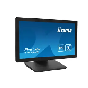 iiyama ProLite T1634MC-B1S computer monitor 39.6 cm (15.6") 1920 x 1080 pixels Full HD LED Touchscreen Black