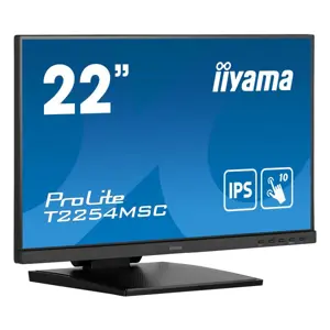 iiyama ProLite T2254MSC-B1AG computer monitor 54.6 cm (21.5") 1920 x 1080 pixels Full HD LED Touchscreen Black