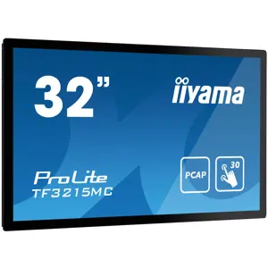 iiyama ProLite TF3215MC-B2 computer monitor 80 cm (31.5") 1920 x 1080 pixels Full HD LED Touchscreen Kiosk Black