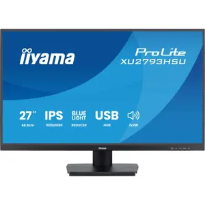 iiyama ProLite XU2793HSU-B7 computer monitor 68.6 cm (27") 1080 x 1920 pixels Full HD LED Black