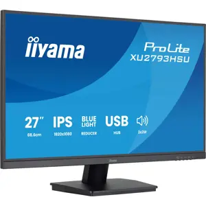 iiyama ProLite XU2793HSU-B7 computer monitor 68.6 cm (27") 1920 x 1080 pixels Full HD LED Black