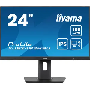 iiyama ProLite XUB2493HSU-B6 computer monitor 60.5 cm (23.8") 1920 x 1080 pixels Full HD LED Black