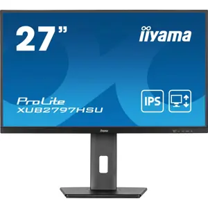 iiyama ProLite XUB2797HSU-B2 computer monitor 68.6 cm (27") 1920 x 1080 pixels Full HD LED Black
