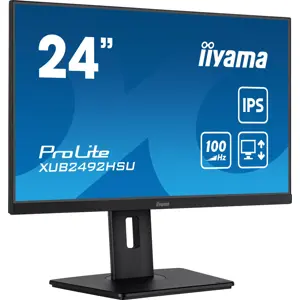 iiyama XUB2492HSU-B6 computer monitor 60.5 cm (23.8") 1920 x 1080 pixels Full HD LED Black