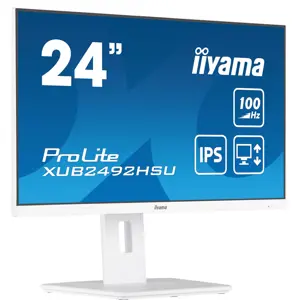 iiyama XUB2492HSU-W6 computer monitor 60.5 cm (23.8") 1920 x 1080 pixels Full HD LED White