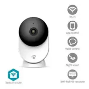 Indoor Camera Nedis Smartlife Wifi motion sensor