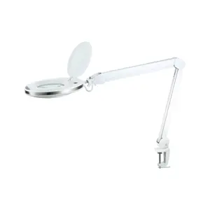 Inspection lamp with magnifying glass 10W, 6500K