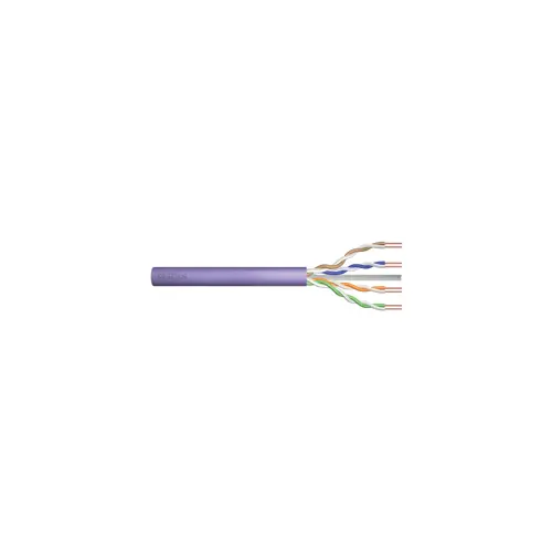 Instalacijski kabel DIGITUS (cat.6, U/UTP, Dca, AWG23/1, LSOH, 100m, ljubičasta)