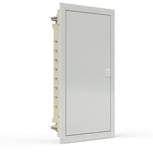 Installation housing plastic, metal doors, flush