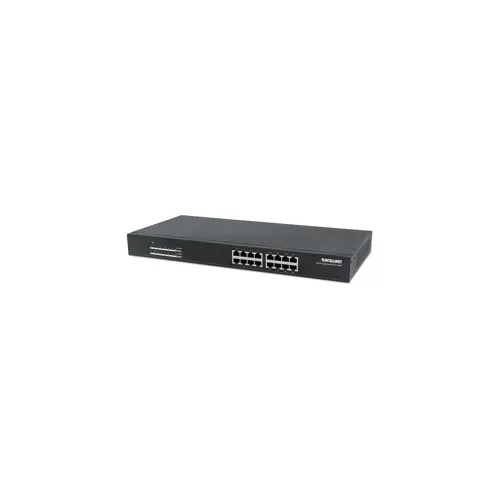 Mrežni prekidač INTELLINET 16-Port Gigabit Ethernet PoE+ Switch (16 x PoE portova, IEEE 802.3at/af Power-over-Ethernet (PoE+/PoE), Endspan, Rackmount)