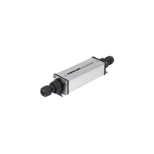 Intellinet Outdoor Gigabit High-Power PoE+ Extender Repeater, IEEE 802.3at/af Power over Ethernet (PoE+/PoE), Extends Range up to 100m, Metal, IP65