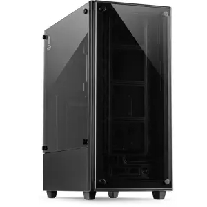 Inter-Tech C-303 Mirror Full Tower Black