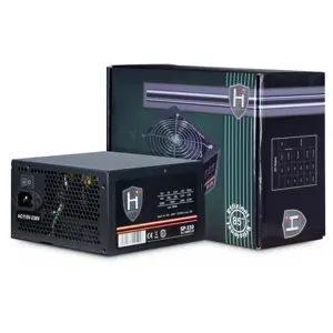 Inter-Tech HIPOWER SP-550 power supply unit 550 W 20+4 pin ATX ATX Black