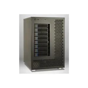 Inter-Tech NAS-8 HDD enclosure Black 2.5/3.5"