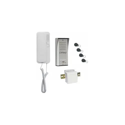 Interkom ORNO CYFRAL COSMO 1-TENANT SILVER (srebrna boja)