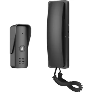 Intercom EURA ADP-24A3 black 2-wire