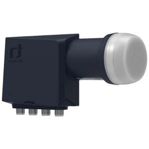 Inverto LNB Quad, šum 0,2dB, Premium, DVB-S2 ( HD - UHD ) - IDLP-QDL413-PREMU-OPN