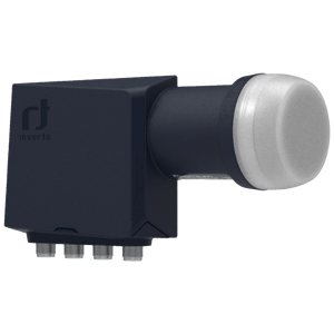 Inverto LNB Quattro, šum 0,2 dB, DVB-S2 ( HD - UHD ) - IDLP-QTL413-PREMU-OPN