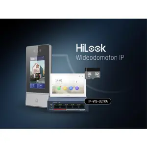 IP Video Doorphone Kit Hilook by Hikvision IP-VIS-Ultra-W