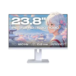 JAPANNEXT JN-I238FHD120F-HSP-W computer monitor 60.5 cm (23.8") 1920 x 1080 pixels Full HD LCD White
