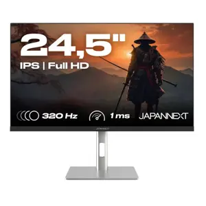 JAPANNEXT JN-IPS245G320F-HSP computer monitor 62.2 cm (24.5") 1920 x 1080 pixels Full HD LCD Black