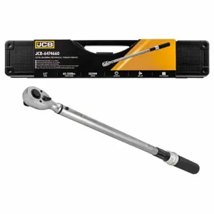 JCB torque wrench with 1/2" drive and 60-330Nm range