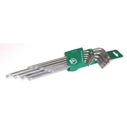 JONNESWAY TORX WRENCH TYPE "L" SET 10pcs. VERY LONG H12S110S