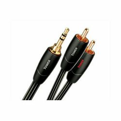 Kabel AUDIOQUEST 3.5mm - 2RCA TOWER 1m