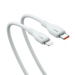 Kabel BASEUS, Pudding Series, USB-C na Lightning, 20W, 120cm, White, P10355701221-00