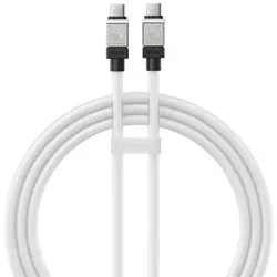 Kabel BASEUS, USB-C na USB-C, 100W, 100cm, White, CAKW000202